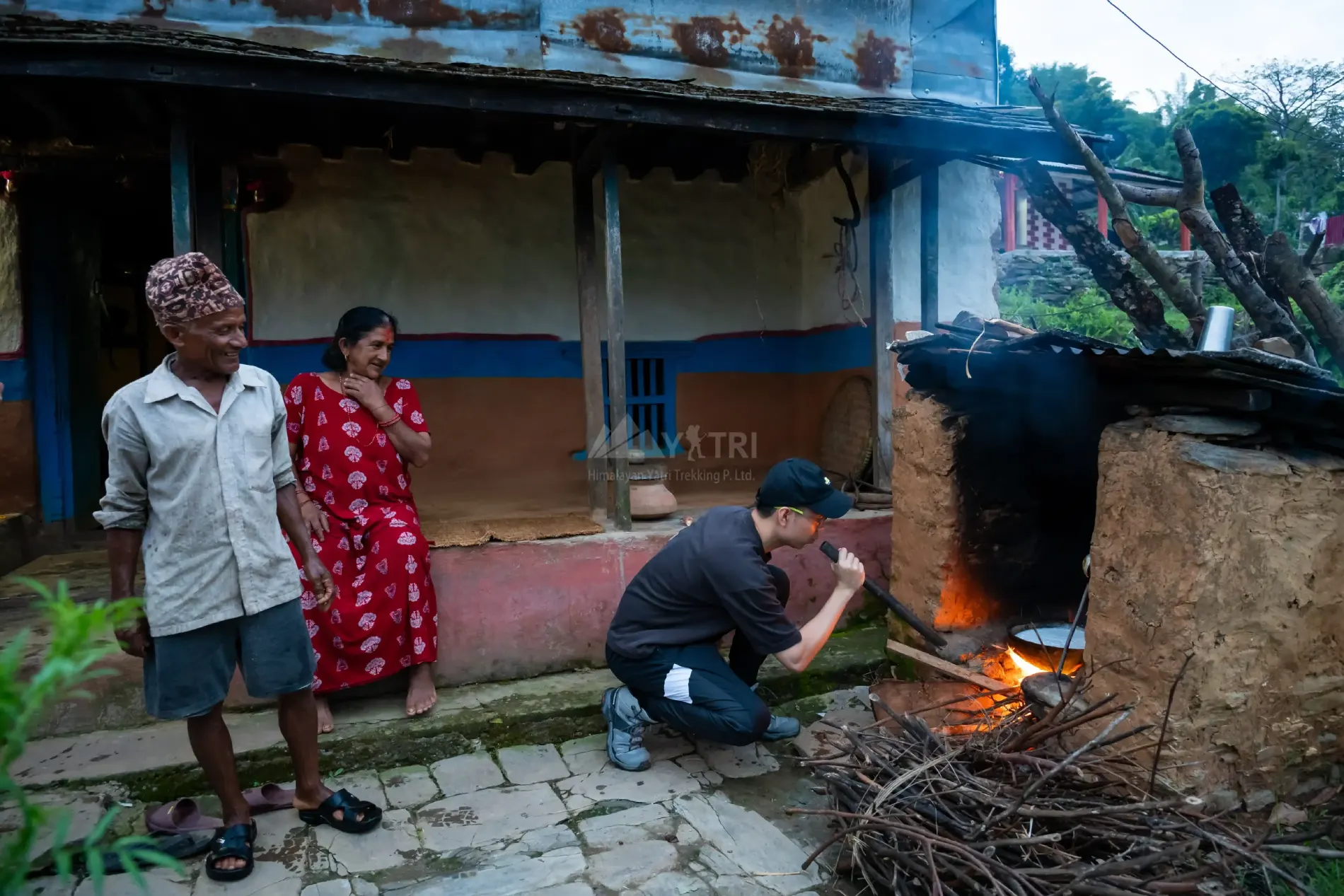 learn how to boiled buffalo milk rural life